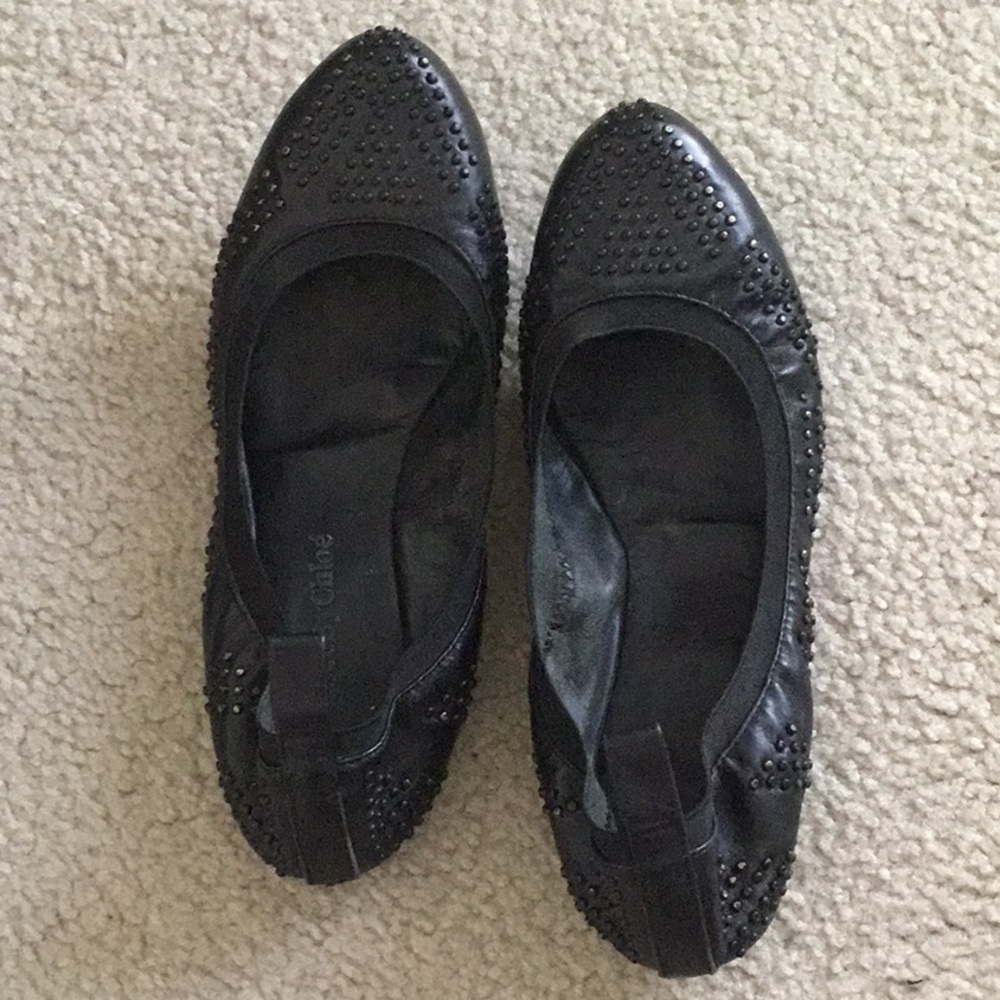 See by Chloe Studded Ballet Flats